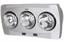 Đèn sưởi nhà tắm Hans 3 bóng H3B