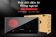 Bếp từ kết hợp hồng ngoại Sato SIH-IN712  N1.4